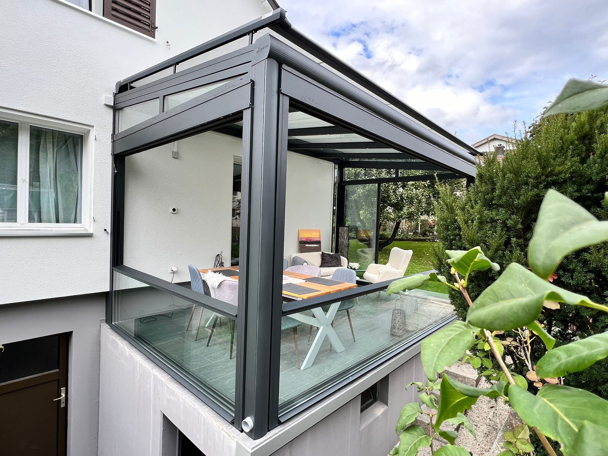 Sabit Cam Tavan Veranda Kis Bahcesi 1