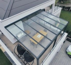 Sabit Cam Tavan Teras / İsviçre