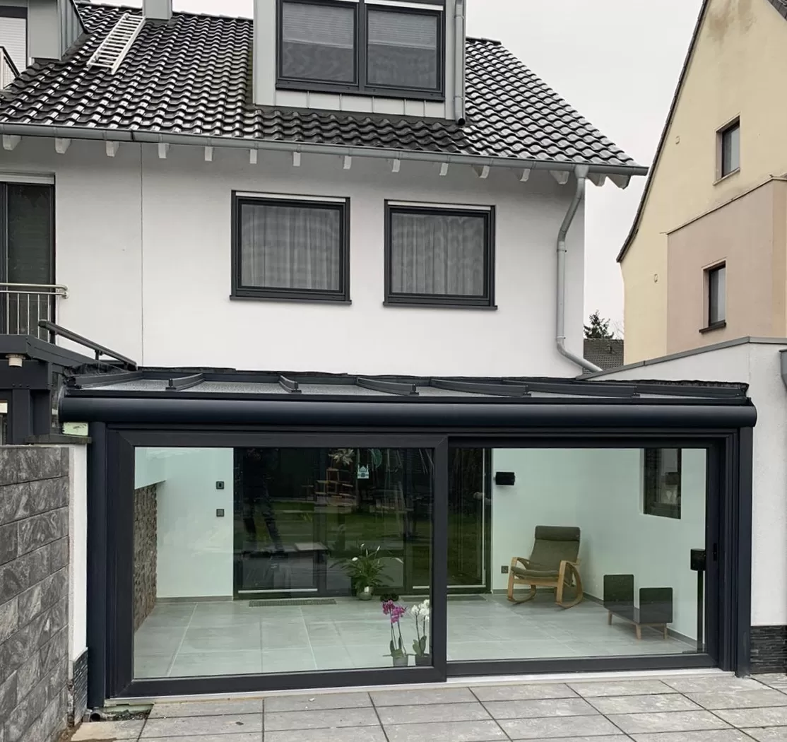 Sabit Yalitimli Cam Tavan Veranda 5