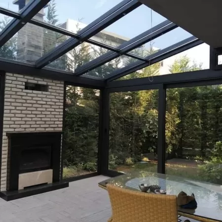 Sabit Yalitimli Cam Tavan Veranda Modelleri